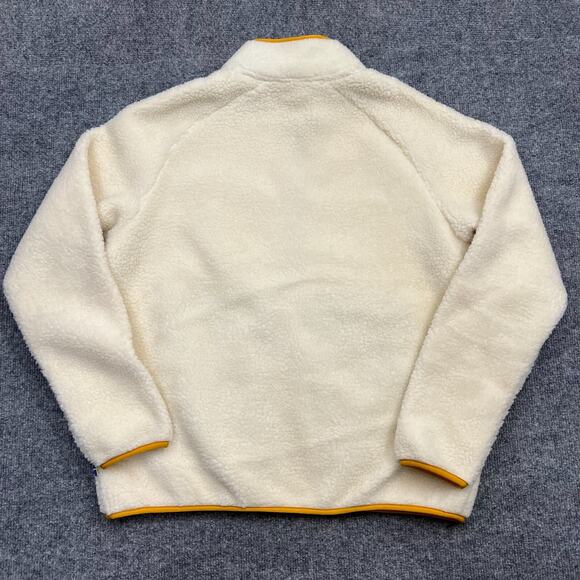 Fjallraven Sherpa Jacket Women's Medium Ivory Mock Neck Raglan Sleeve Full Zip - Picture 2 of 7